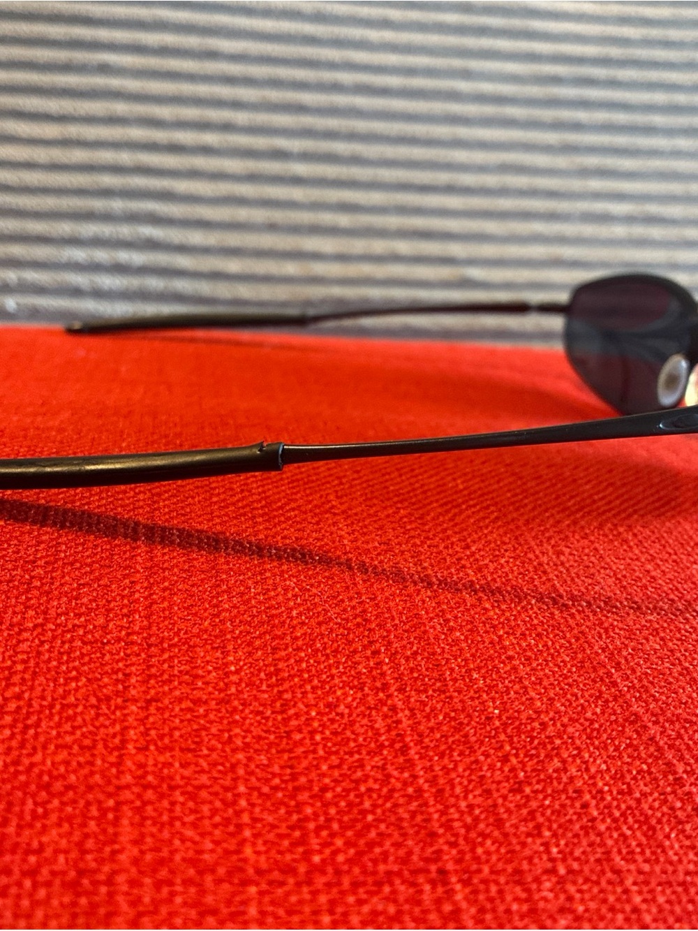 AUTHENTIC OAKLEY A-WIRE SUNGLASSES Black Frame And Glasses - Picture 3 of 13